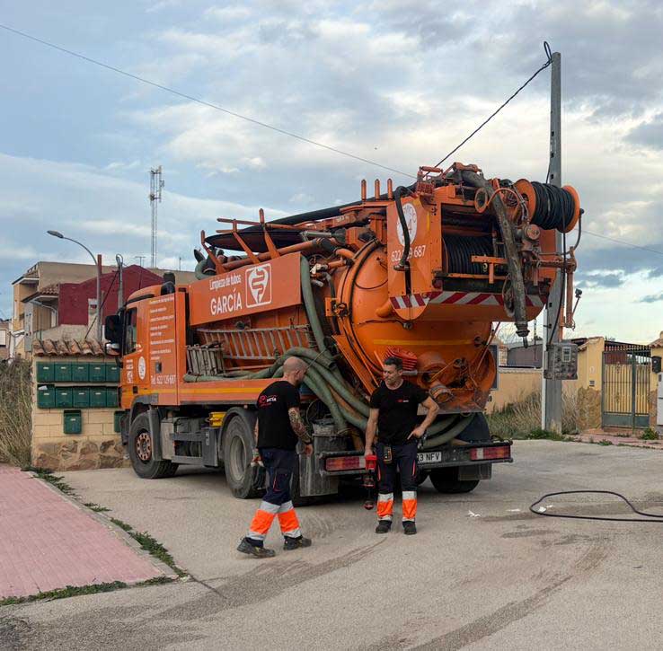 Camión reciclaje agua desatascos: qué es y cómo funciona 2 DESATASCOS EN TORREVIEJA